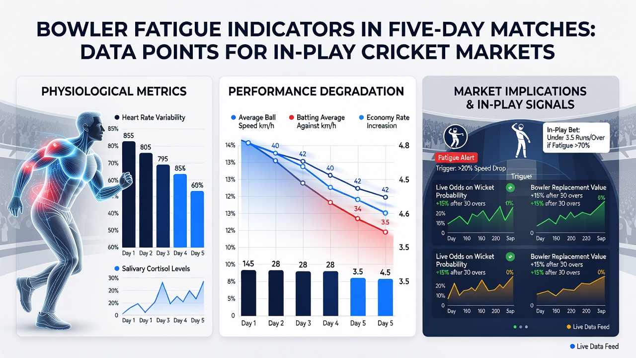 Datenanalyse zu Bowler-Ermüdung in Test-Cricket mit Fokus auf Geschwindigkeits- und Präzisionsmetriken