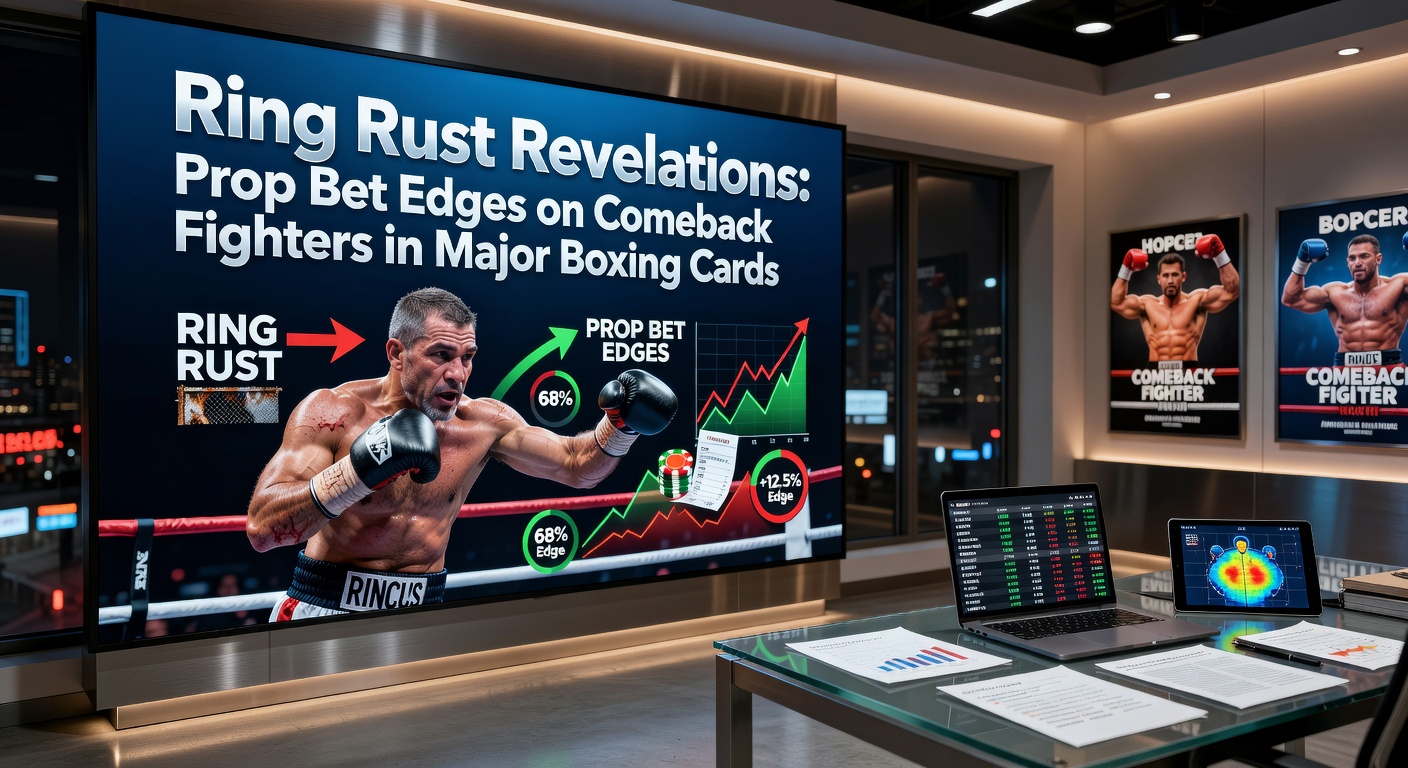 Boxer kehrt nach langer Pause in den Ring zurück und zeigt Anzeichen von Ringrost während eines intensiven Kampfes
